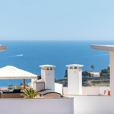 Homes Ocean View With Relax Terrace, 2 Swimming Pools & Tennis Court Albufeira
